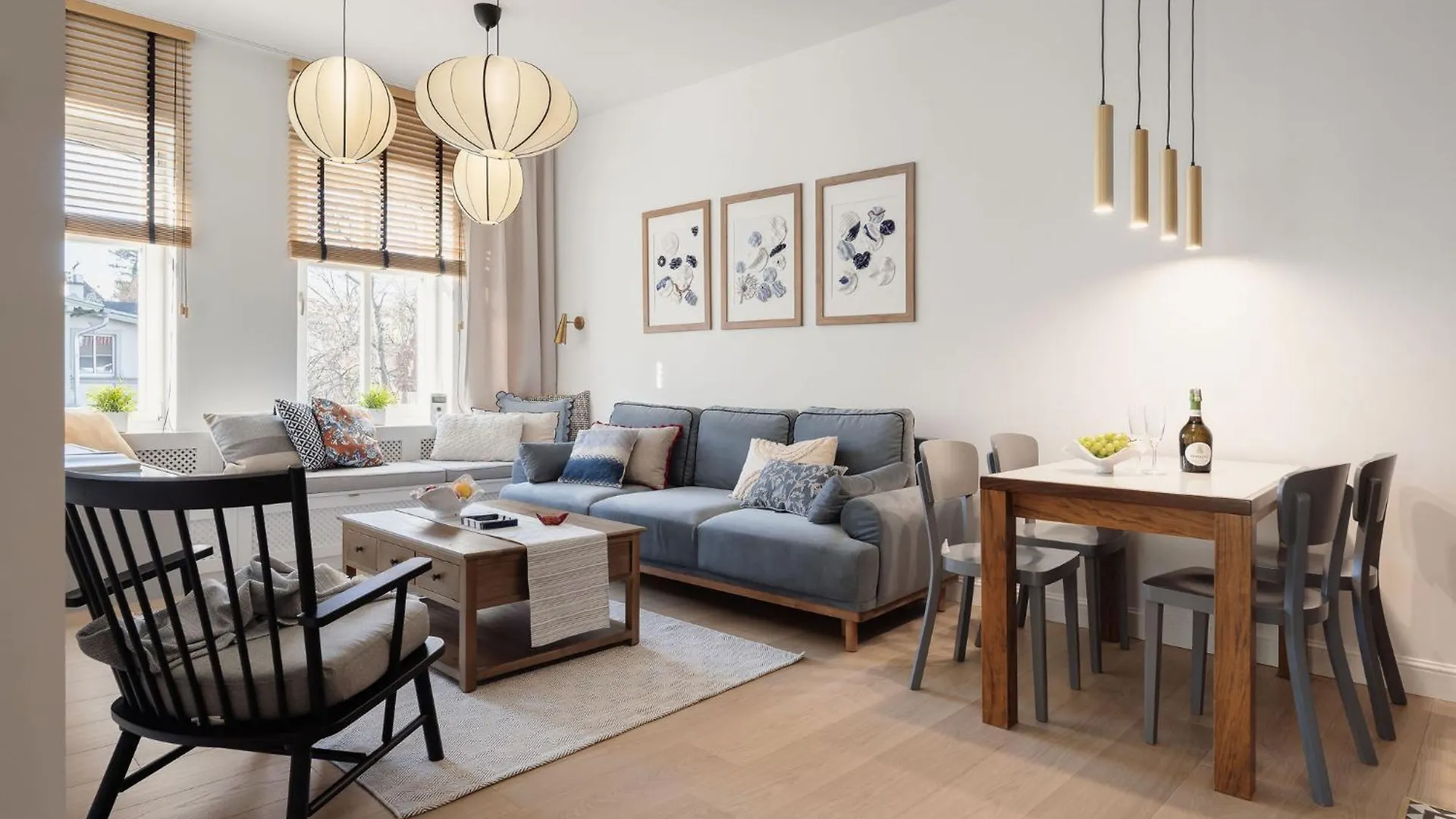 Sanhaus Apartments - Weranda - Apartament Z Klimatyzacja Przy Deptaku 索波特 0*,